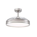 Ventilador techo níquel aspas retráctil 72W MOTOR DC CCT Micenas. Mod. 186091403