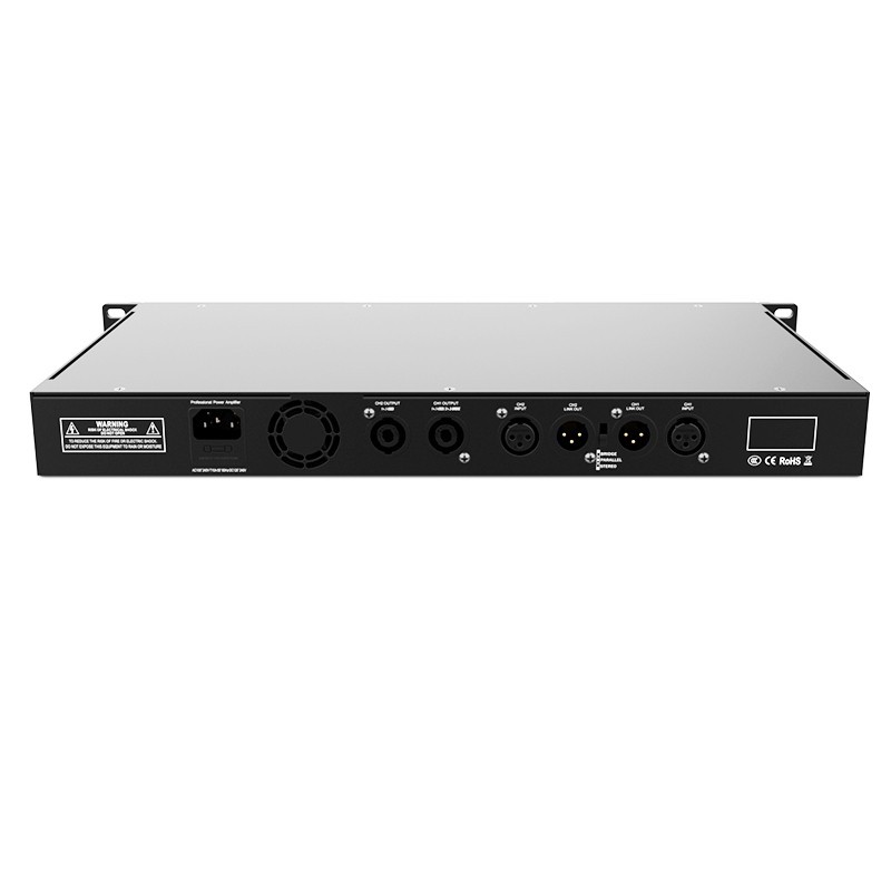 Amplificador de Potencia Digital 2 x 600W. Audibax. Mod. Akron 2-2400
