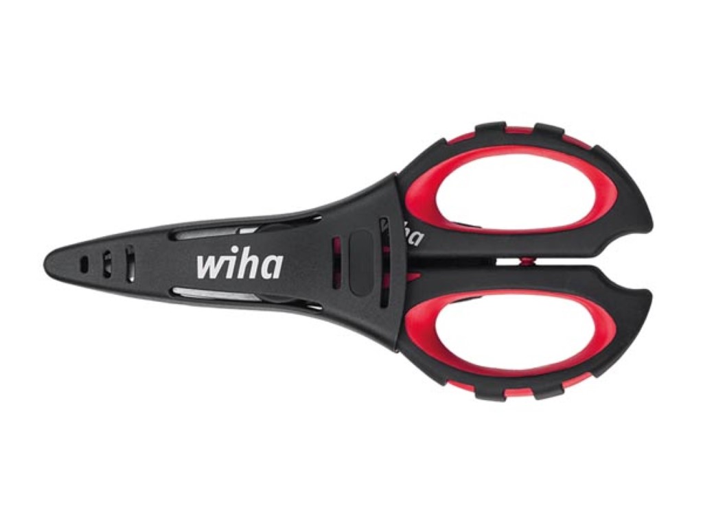 Tijera de electricista con función de crimpado 160mm Wiha. Mod. WH41923
