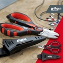 Tijera de electricista con función de crimpado 160mm Wiha. Mod. WH41923