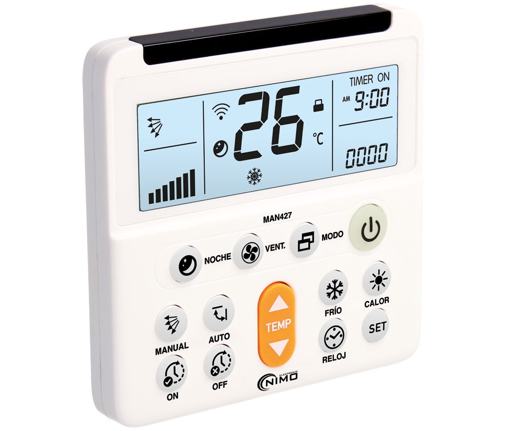 Mando universal aire acondicionado pared. Mod. MAN427