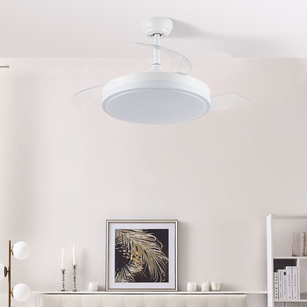Ventilador de Techo Led Mistra CCT. Mod. LM8086