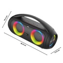 Altavoz portátil bluetooth FM 100W, IPX5 Ibiza Sound. Mod. CORSICA