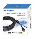 Conexión HDMI macho macho 20 metros 1.4. Mod. TV40-00019