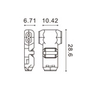 Conector Rápido En T Para 2 Cables En Paralelo. Mod. LM2921