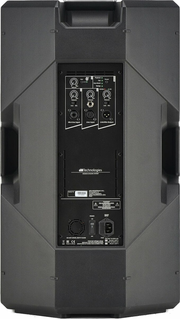 Altavoz activo 15" 800W Db Technologies. Mod. KL15