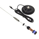 Antena móvil de CB con base magnética 200W 70cm PNI. Mod. ML-70