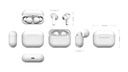 Auriculares bluetooth TWS in-ear blanco Daewoo. Mod. DW2002