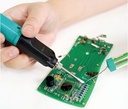 Soldador inalámbrico recargable con batería de Ion-Litio. Mod. HRV165