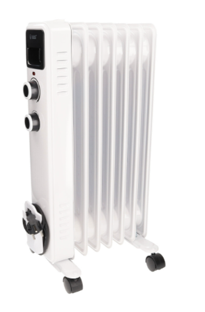 Radiador de aceite 7 elementos Laverton Máx. 1500W. Mod. 301015014