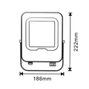 Proyector Led SMD 2835 Aluminio Blanco 50W IP65 6000K. Mod. 7086