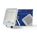 Proyector Led SMD 2835 Aluminio Blanco 50W IP65 6000K. Mod. 7086