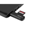 LECTOR OTG USB & MICRO USB ROJO. Mod. 91273
