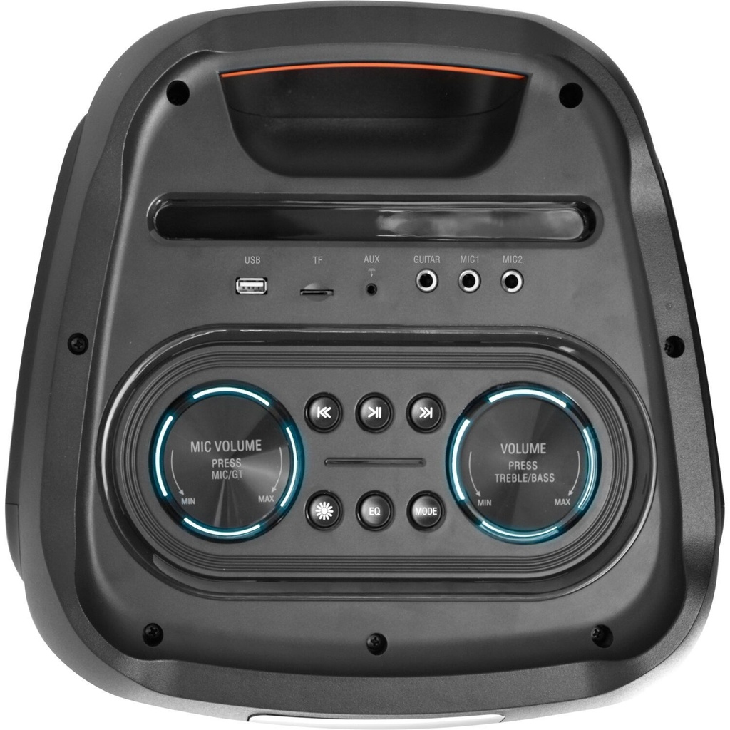 Altavoz activo autónomo bluetooth 2 x 10" 1200W Ibiza Sound. Mod. COLUMBA1200