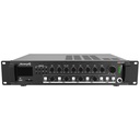 Amplificador 4 zonas línea 100V 240W Audibax. Mod. ZONE 240BT