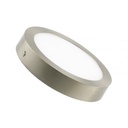 Downlight superficie LED 18W 4000K niquel. Mod. 401444A