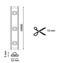 Tira de Led 24V Dc Smd2835 Optical Ip20 60 Led/m – 10 Metros. Mod. GA2846