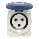 Base tras cuadro 2P+TT 32A IP44 Famatel. Mod. 23233