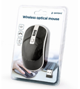 Ratón inalámbrico óptico negro Gembird. Mod. MUSW-4B-06-BS