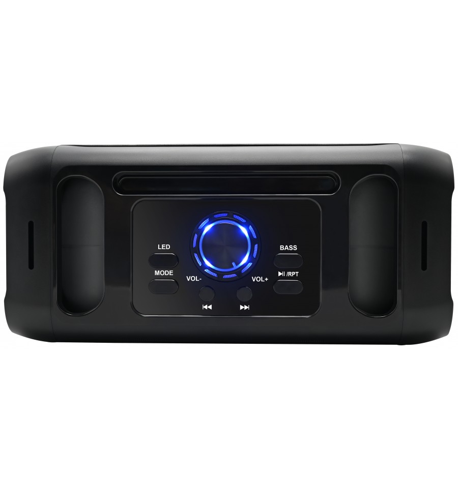 Altavoz portátil de 20 W Rms. Max (200W). con batería recargable Karma. Mod. WPARTY 2
