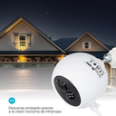 Cámara vigilancia solar inteligente Neale vía wifi 1080P-2MP. Mod. 405025003