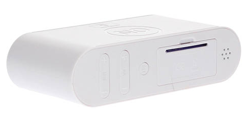 Reloj despertador digital Blanco. Mod. 405005004