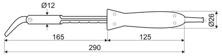 Soldador DIPE 30W 382ºC serie 900. Mod. SGD9-30