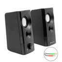 Pareja altavoces ordenador 6W RMS Jack + USB Phoenix. Mod. PHPRIVATESOUND