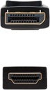 Conexión Displayport a HDMI 2 metros macho macho. Mod. 10.15.4302
