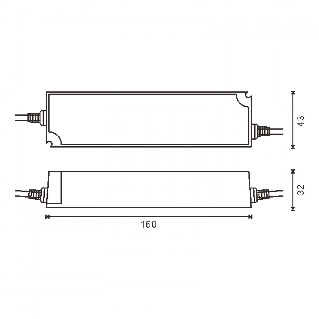 FUENTE ALIMENTACION LED 24V 72W IP-20. MOD. MI-8811