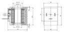 Bobina electroválvula 24VAC 22VA 13mm. Mod. MA3024AC