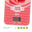 Báscula de cocina fresas 5kg. Mod. TMPBS027