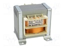 Transformador 40VA 230VCA a 2x12V 2x1,6A. Mod. TS40/018