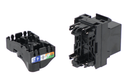 Toma RJ45 cat6A UTP keyston 180º negro. Mod. 0039N
