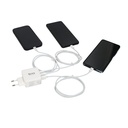Cargador de pared USB Gan 65W con 1 USB A y 2 USB C TM Electron. Mod. TMUAD165