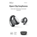 Auriculares Bluetooth CLIP BUDS negros. Mod. 34152060