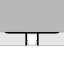 Perfil de Aluminio Orer - 2 Metros azulejos. Mod. LM3861