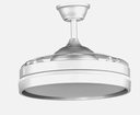 Ventilador de techo aspas retráctil 72W plata motor DC CCT Mandarín. Mod. 239591374