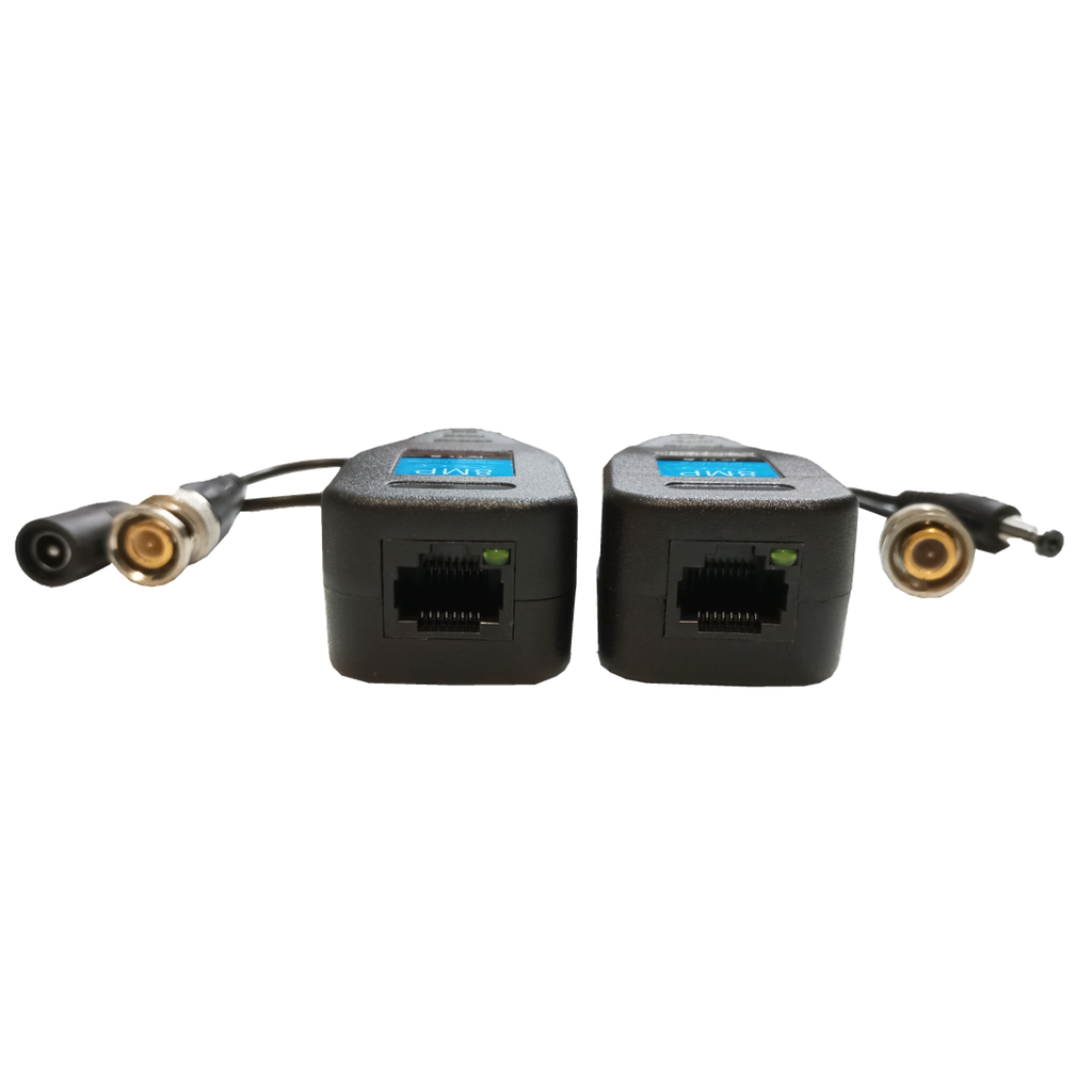 Conexión HD VIDEO BALUN + ALIMEN. 720p/1080p. Mod. SEBA002