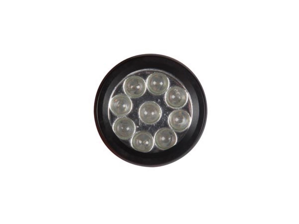 Linterna UV luz negra 9 LED. Mod. EFL41UV