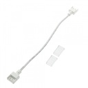 Conector Intermedio Con Cable Para Tira Led Ip68 10Mm Out 8Mm In 2Pin. Mod. LM2924