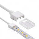 Conector Intermedio Con Cable Para Tira Led Ip68 10Mm Out 8Mm In 2Pin. Mod. LM2924