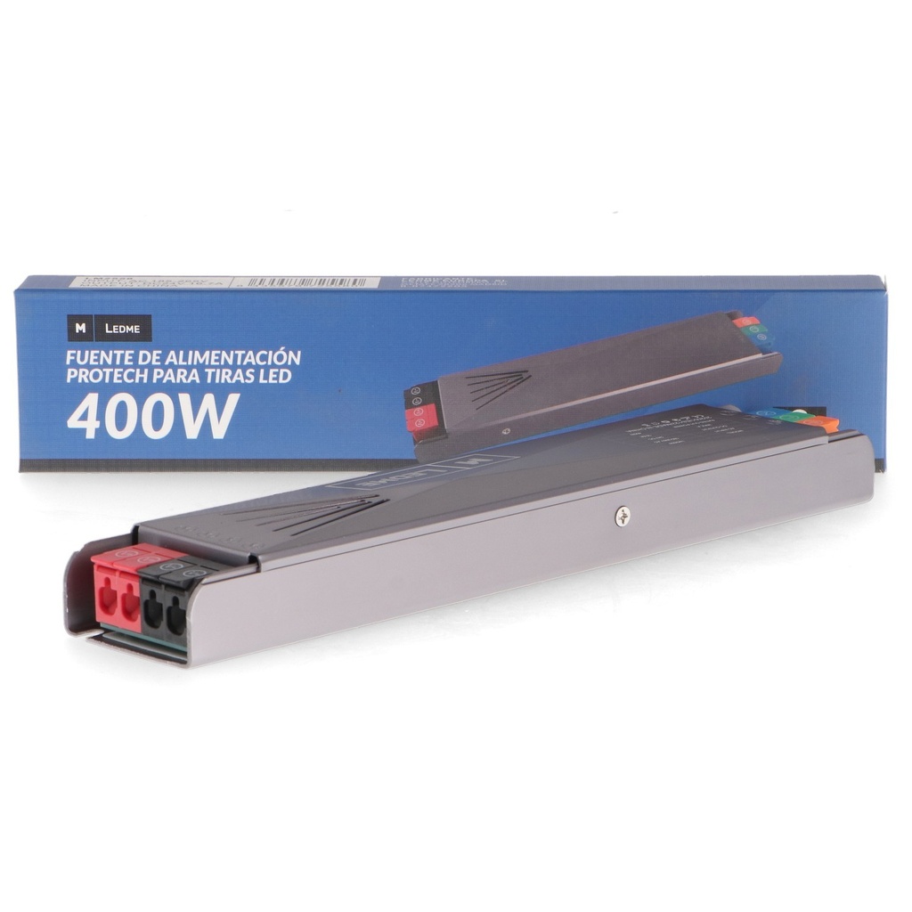 Fuentes de Alimentación Protech Para Tiras Led 400W 12Vdc. Mod. LM2554