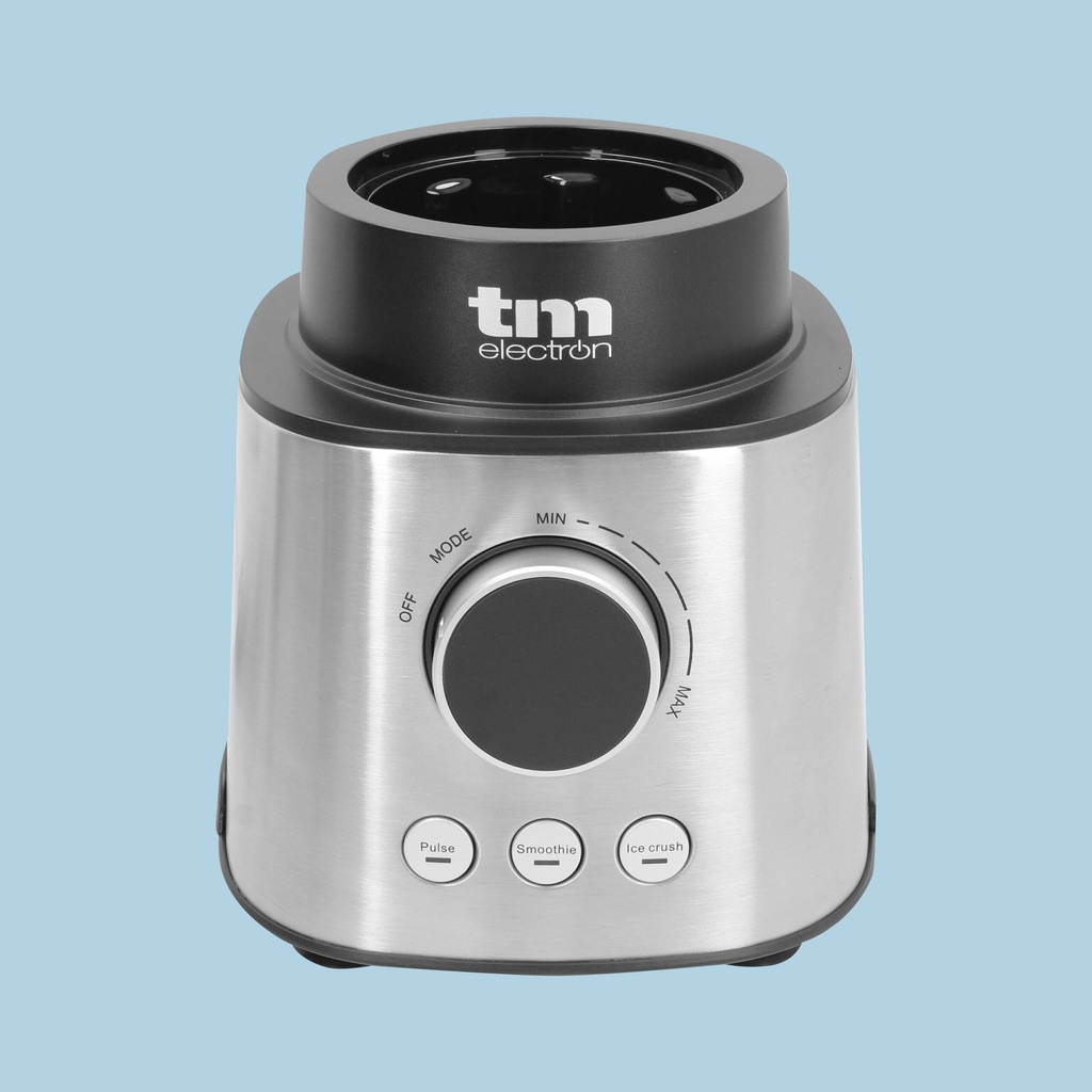 Batidora de vaso 1200W inox 1.5 litros TME. Mod. TMPBA032