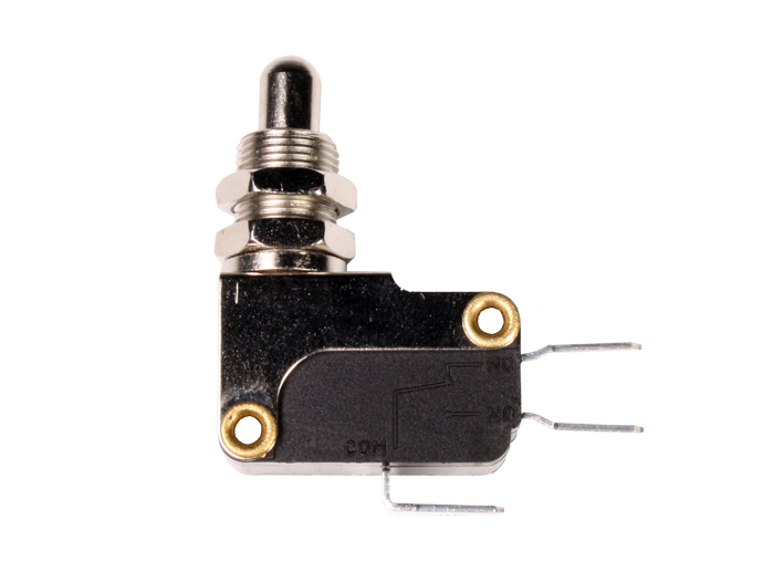 Microrruptor con rosca y pistón 6A 250 VAC. Mod. IT41R15