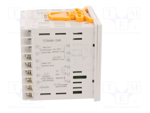 Termostato 230V Pt100 termopar 3 salidas. Mod. TCN4M-24R