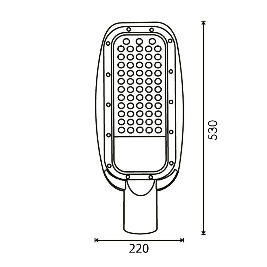 Farola Led Serie Harlem 100W - Dsc 5000K. Mod. LM6554