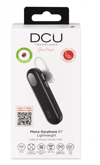 Auricular Mono Bluetooth LIGHTWEIGHT. Mod. 34153008