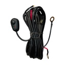 Kit de cableado para foco 12V con rele e interruptor. Mod. WI1C