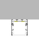 Perfil de Aluminio Fate Lacado Negro - 2 Metros. Mod. LM3786